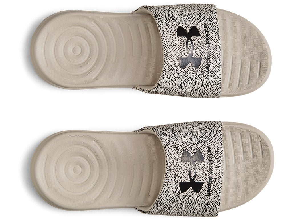 Under Armour Women's Ansa Graphic Slides Footwear - Enhanced Underfoot Cushioning