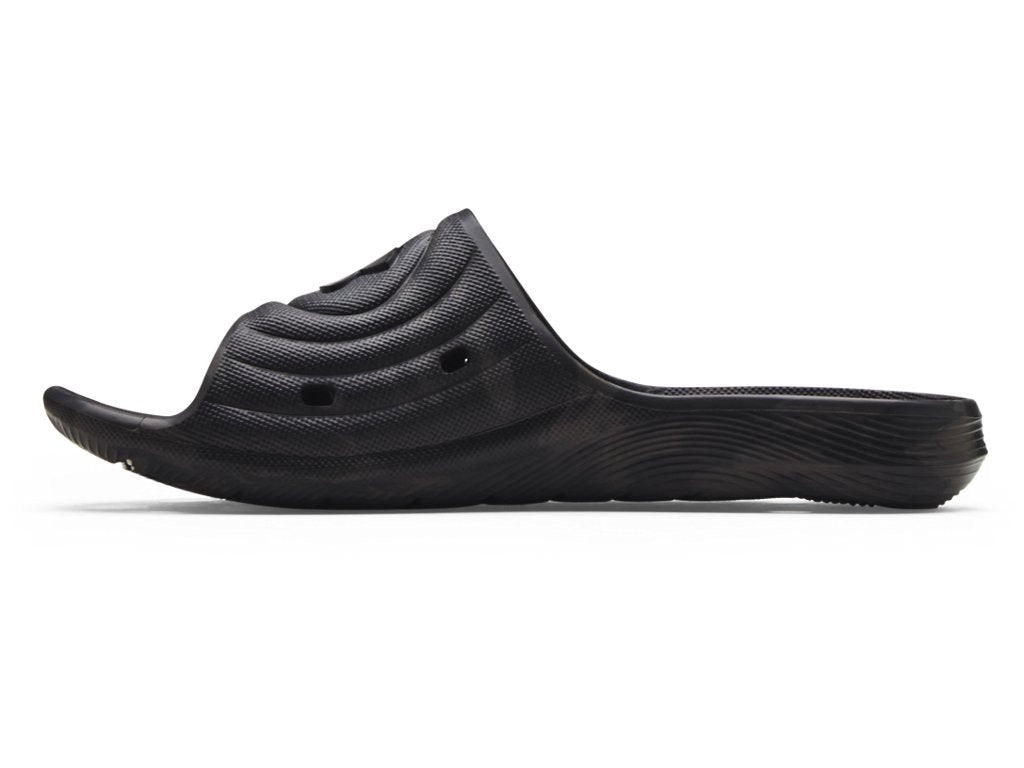 Under Armour Mens UA Locker Camo Slides Footwear - Built-in Drainage System