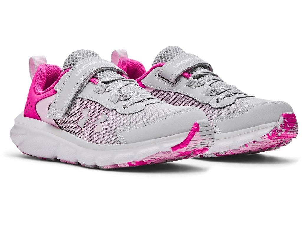 Under Armour Girls Pre-School Assert 9 AC Running Shoes - Lightweight and Breathable