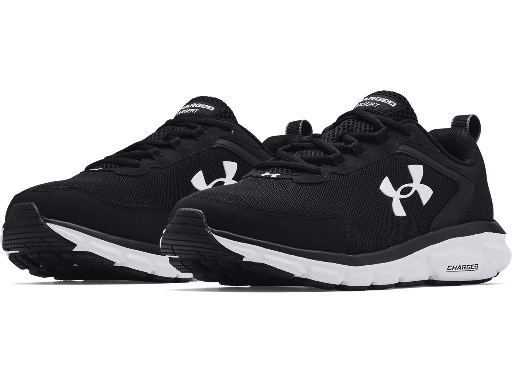 Under Armour Men's Charged Assert 9 Wide 4E Running Shoes - Breathable Lightweight Mesh Upper