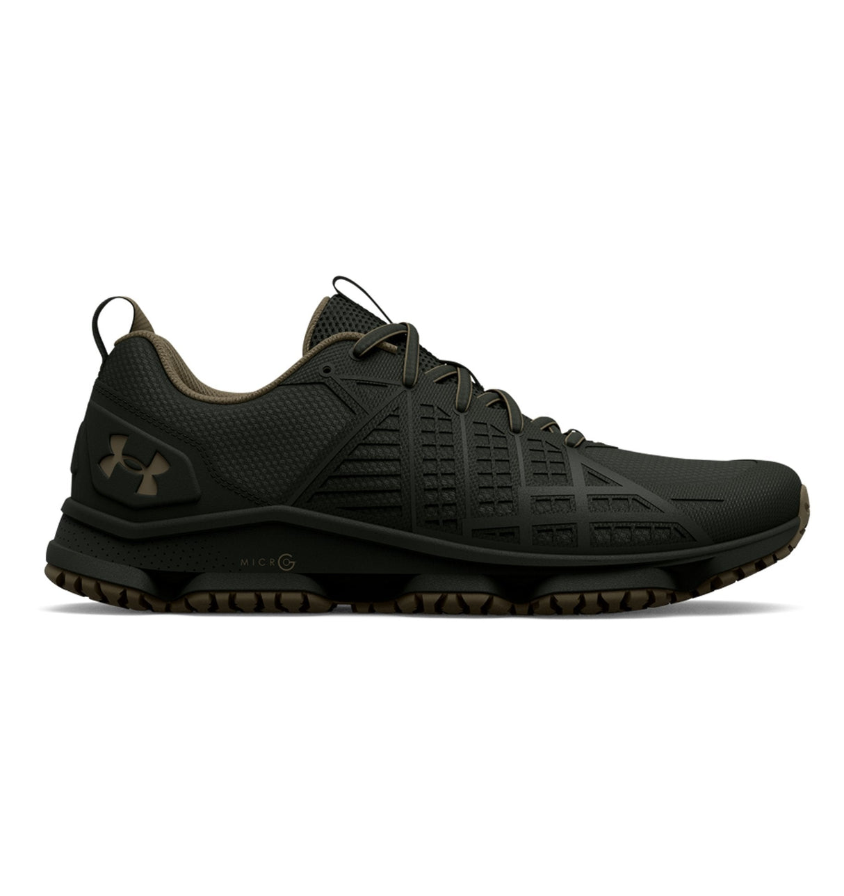 Under Armour Mens Micro G Strikefast Tactical Shoes - Slip-Resistant High-Traction Rubber Lug Outsole