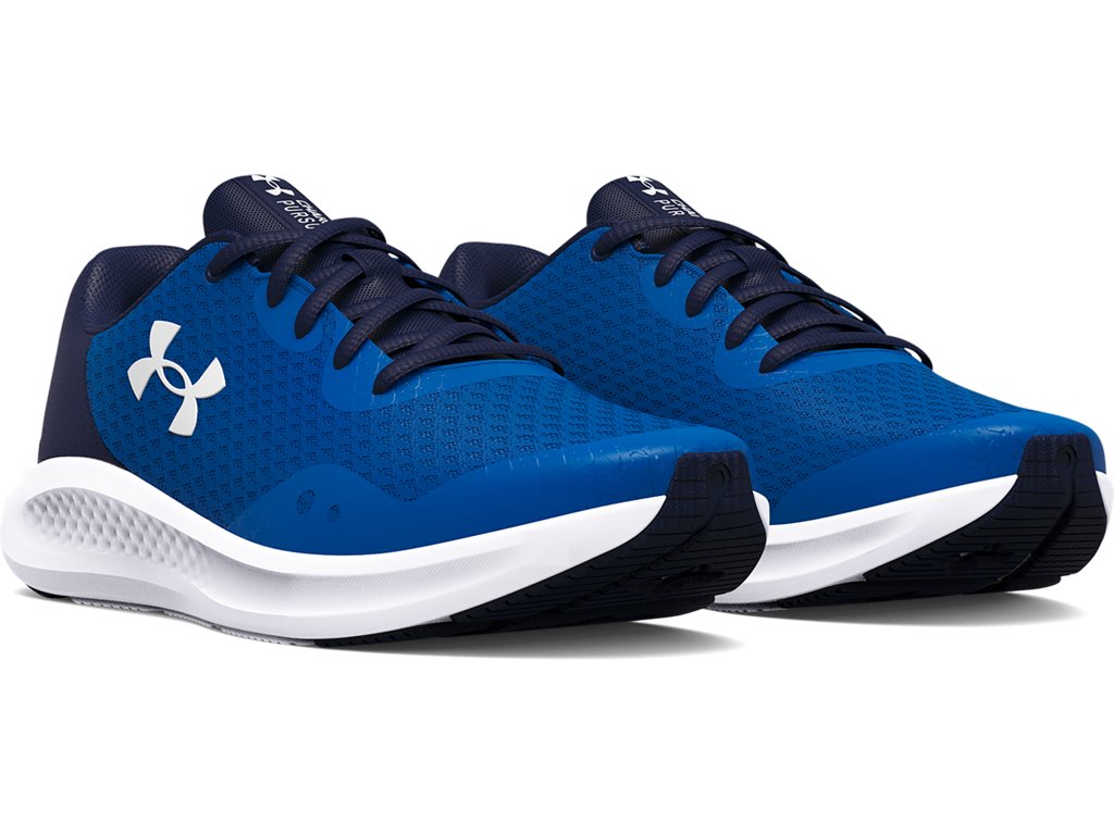 Under Armour Boys Grade School UA Charged Pursuit 3 Running Shoes - Charged Cushioning Comfort