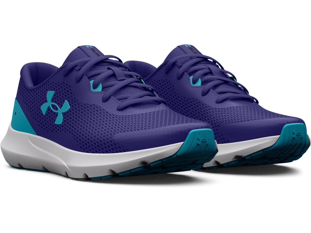 Under Armour Boys Grade School UA Surge 3 Running Shoes - Lightweight and Breathable