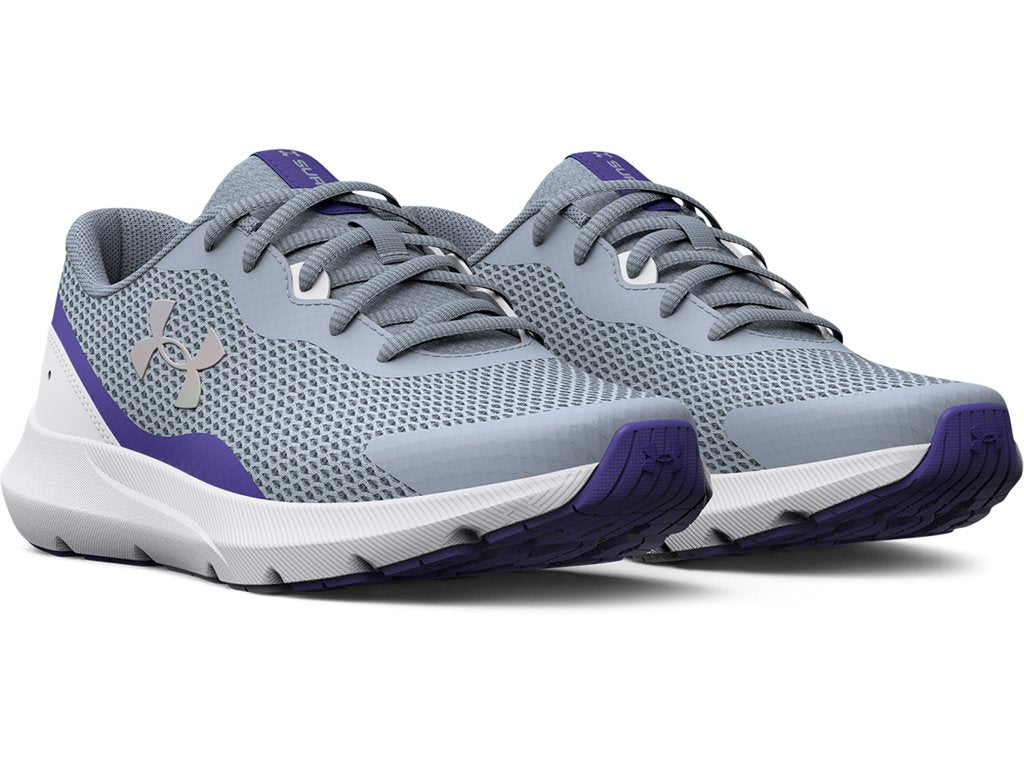 Under Armour Girls Grade School Surge 3 Running Shoes - Lightweight and Breathable