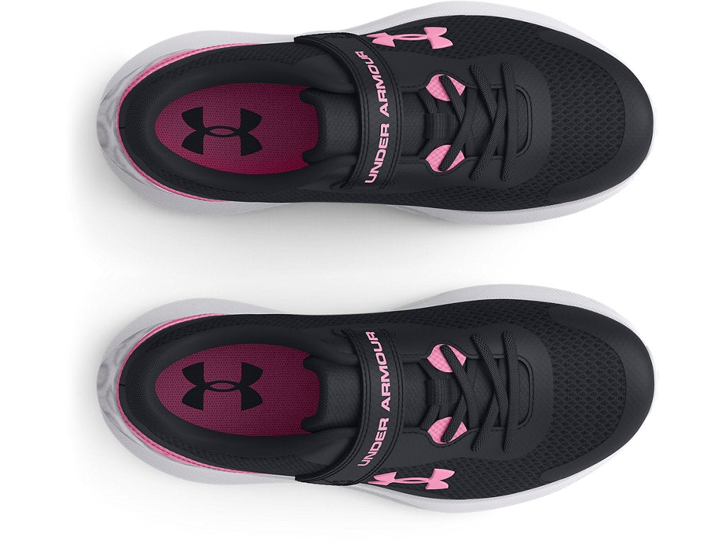 Under Armour Girls Pre-School UA Surge 3 AC Running Shoes - Enhanced Ankle Comfort