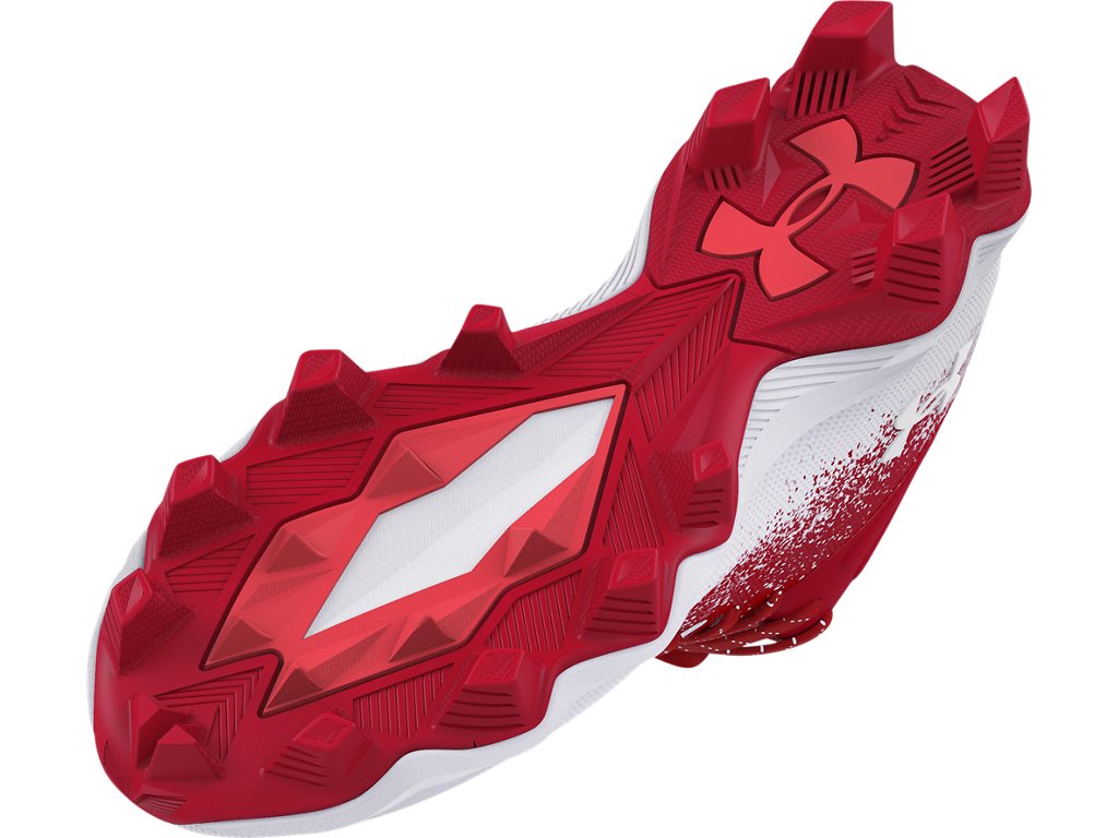 Under Armour Boys Spotlight Franchise RM 2.0 Jr. Football Cleats - Enhanced Durability and Comfort