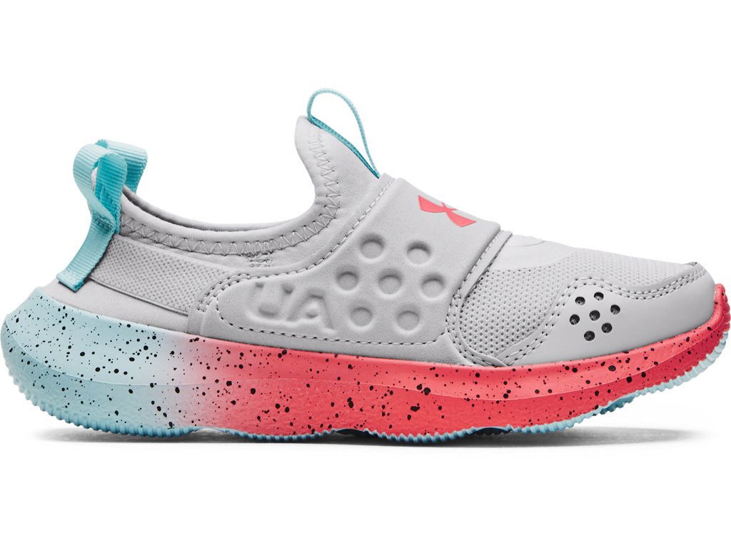 Under Armour Girls Pre-School Runplay Fade Running Shoes - Breathable Upper and Cushioned Comfort