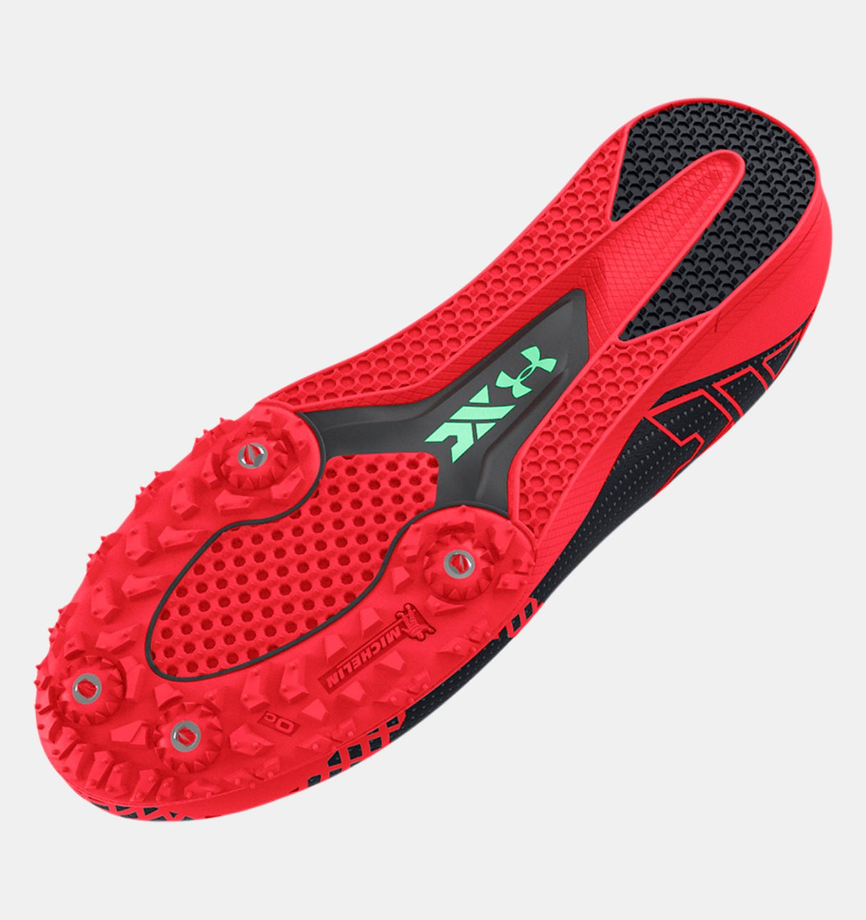 Under Armour Unisex Brigade XC 2 Track Spikes Footwear - High Traction Michelin Outsole