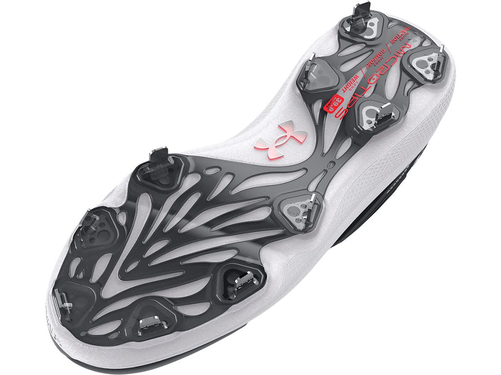 Under Armour Mens UA Yard Low MT Baseball Cleats Footwear - Charged Cushioning and UA Microtips Technology