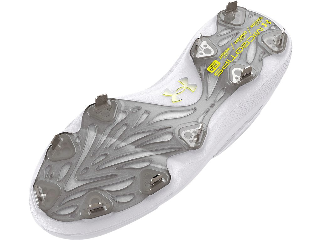 Under Armour Mens UA Yard Low MT Baseball Cleats Footwear - Charged Cushioning and UA Microtips Technology