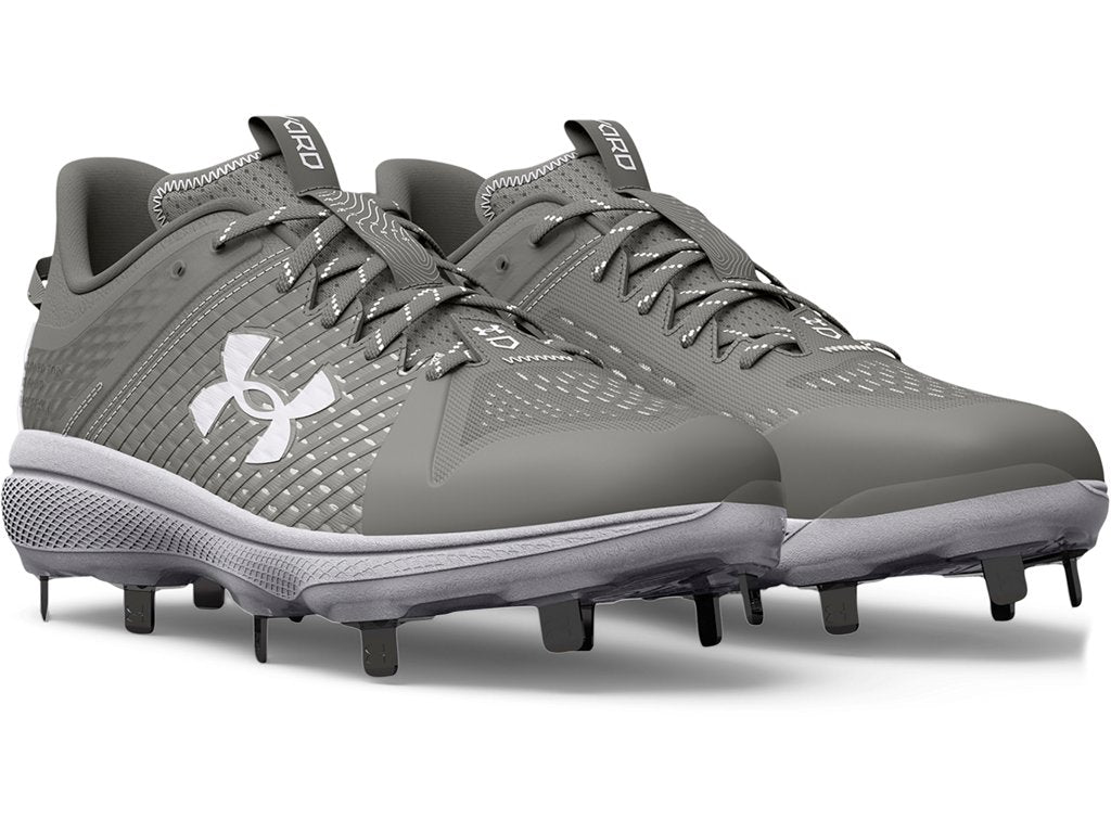 Under Armour Mens UA Yard Low MT Baseball Cleats Footwear - Charged Cushioning and UA Microtips Technology