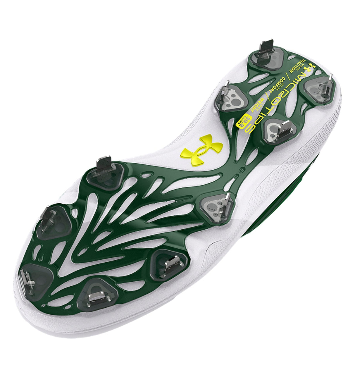 Under Armour Mens UA Yard Low MT Baseball Cleats Footwear - Charged Cushioning and UA Microtips Technology