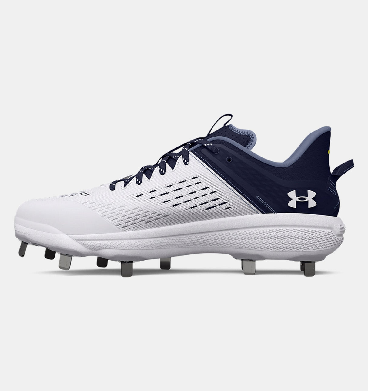 Under Armour Mens UA Yard Low MT Baseball Cleats Footwear - Charged Cushioning and UA Microtips Technology