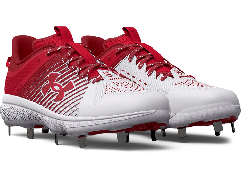 Under Armour Mens UA Yard Low MT Baseball Cleats Footwear - Charged Cushioning and UA Microtips Technology