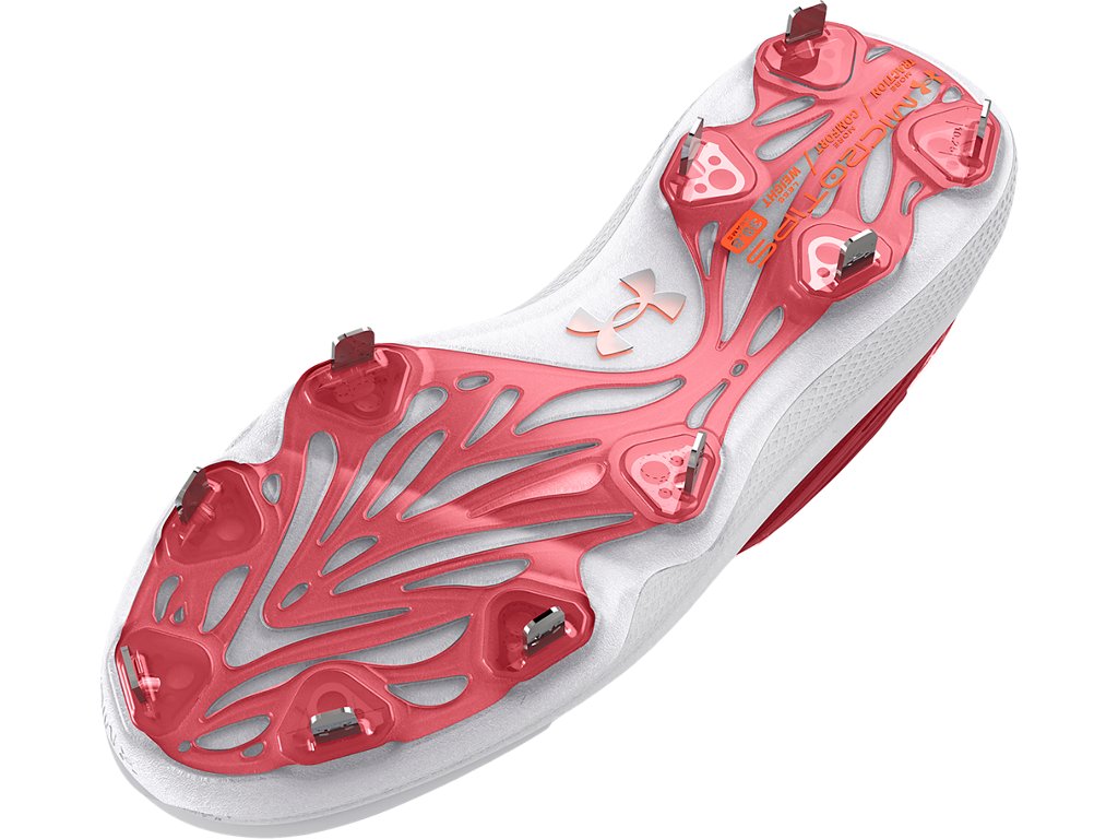 Under Armour Mens UA Yard Low MT Baseball Cleats Footwear - Charged Cushioning and UA Microtips Technology