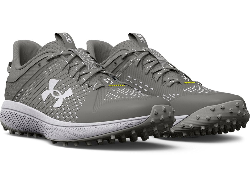 Under Armour Mens UA Yard Turf Baseball Shoes - Enhanced Grip and Durability