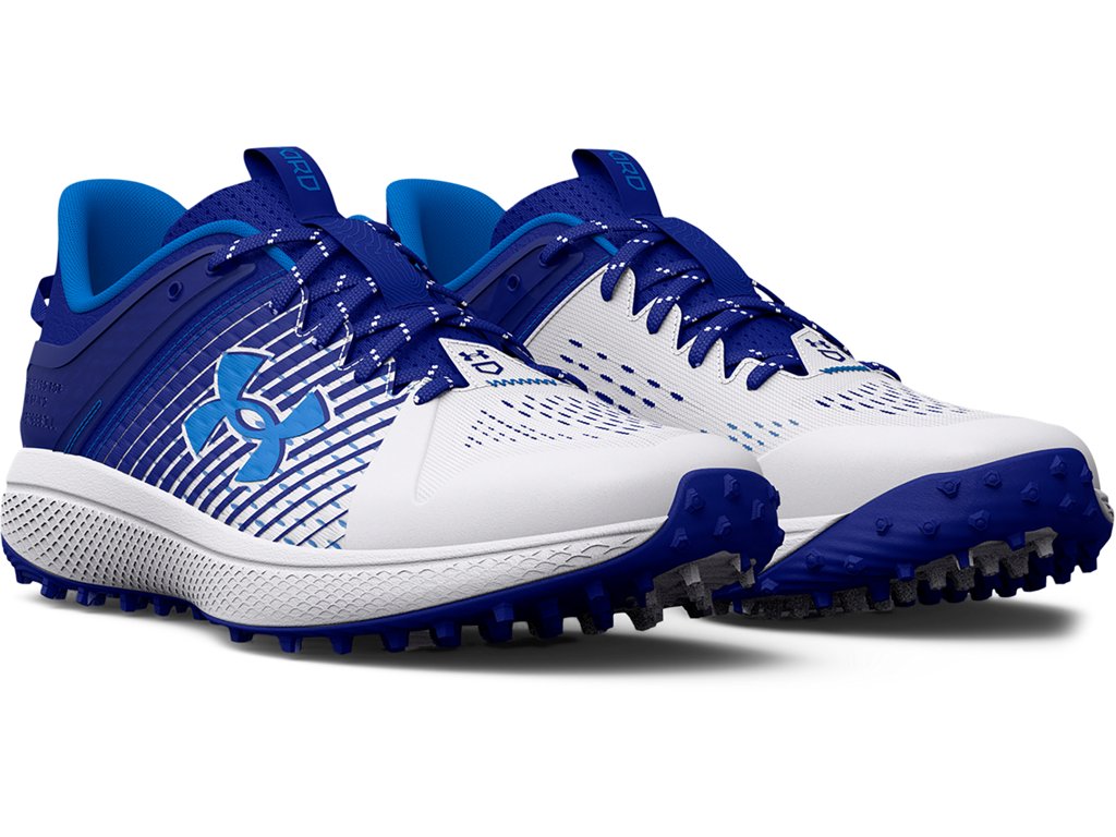 Under Armour Mens UA Yard Turf Baseball Shoes - Enhanced Grip and Durability