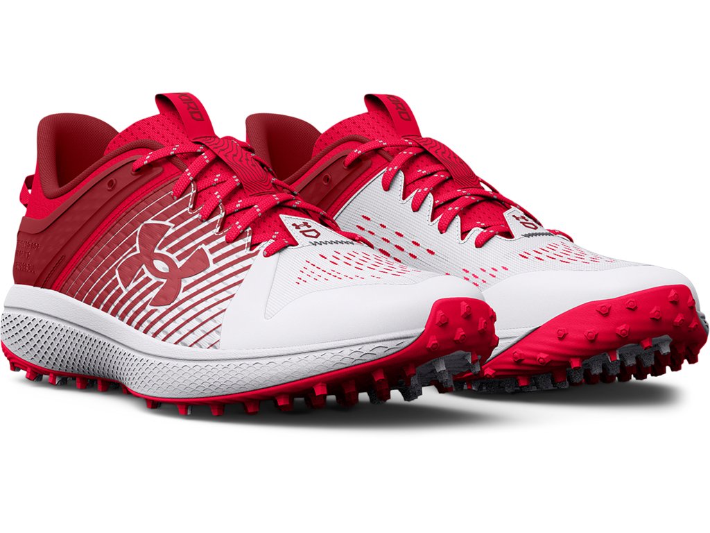 Under Armour Mens UA Yard Turf Baseball Shoes - Enhanced Grip and Durability