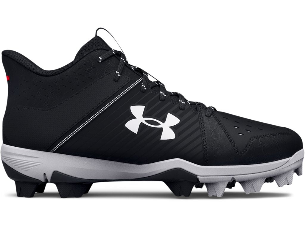 Under Armour Boys Leadoff Mid RM Jr. Baseball Cleats - Optimal Traction and Durability