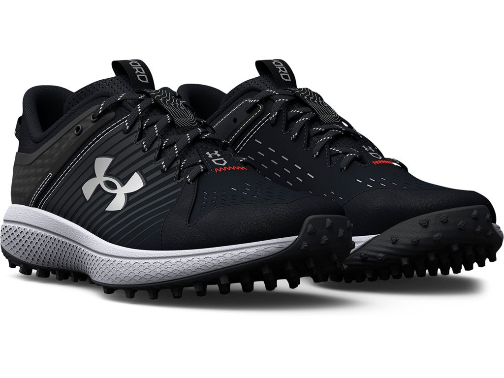 Under Armour Boys Yard Turf Jr Baseball Shoes - Durable Rubber Outsole