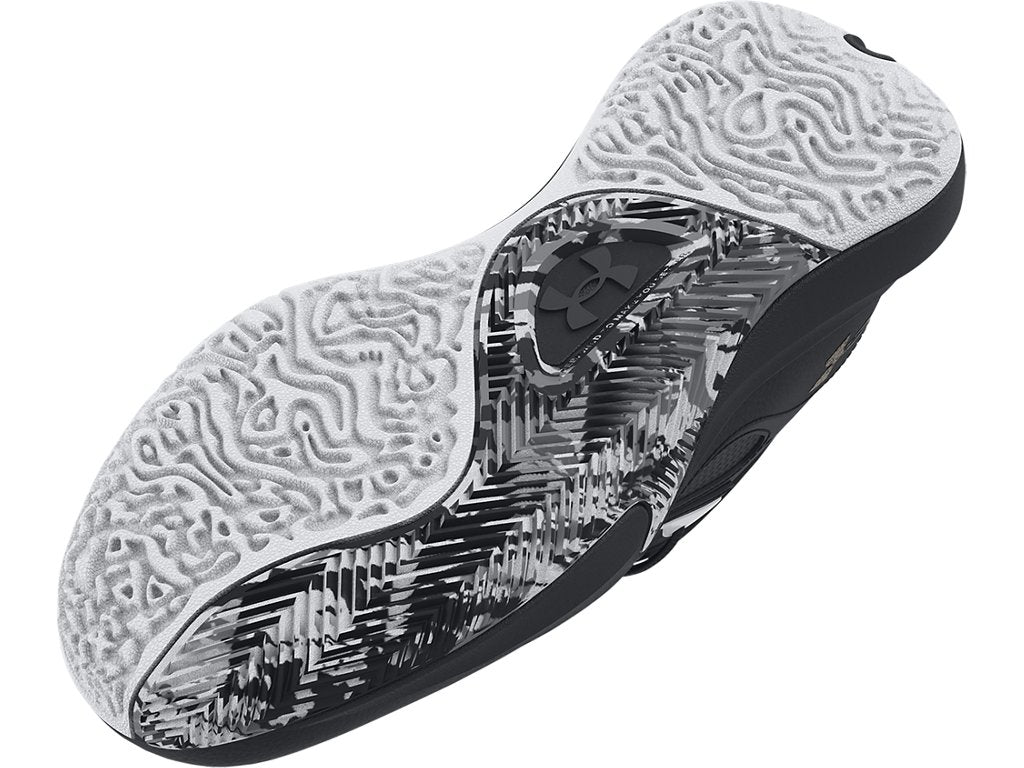 Under Armour Unisex UA Lockdown 6 Basketball Shoes - Herringbone Traction Pattern