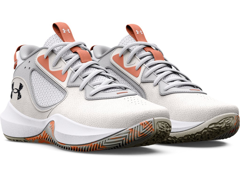 Under Armour Unisex UA Lockdown 6 Basketball Shoes - Herringbone Traction Pattern