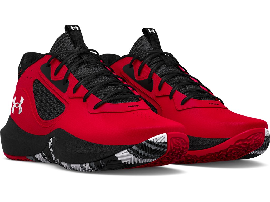 Under Armour Unisex UA Lockdown 6 Basketball Shoes - Herringbone Traction Pattern