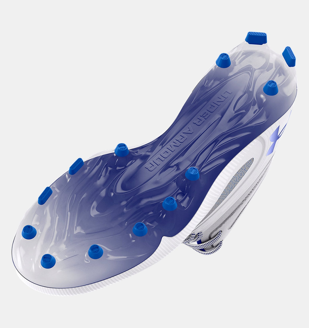 Under Armour Men's UA Command MC Mid Lacrosse Cleats Footwear - Durable and Abrasion Resistant
