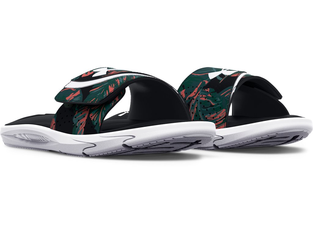 Under Armour Boys Ignite VI Graphic Strap Slides Footwear - With Durable Traction Pods