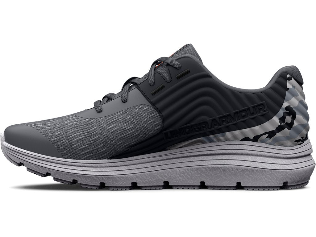 Under Armour Boys Pre-School UA Outhustle Printed Running Shoes - With Explosive Takeoff Feature