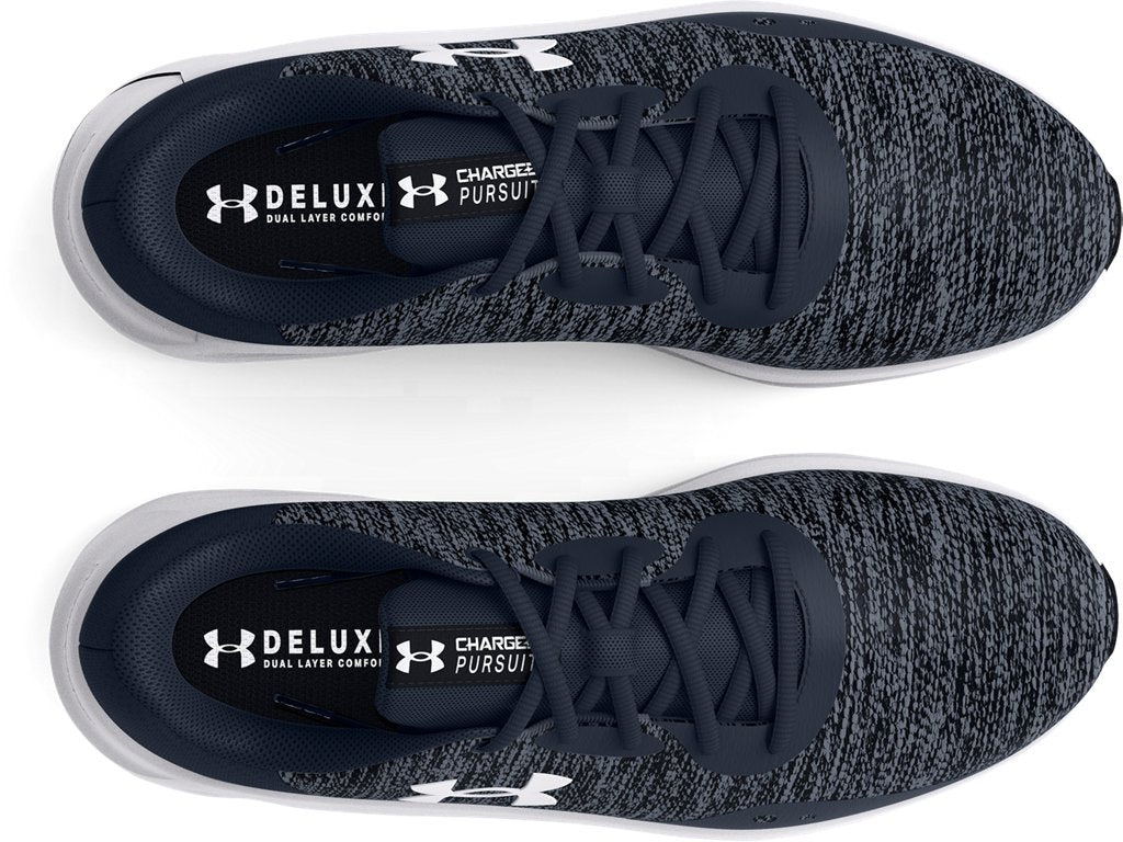 Under Armour Mens UA Charged Pursuit 3 Twist Running Shoes - Lightweight Breathability