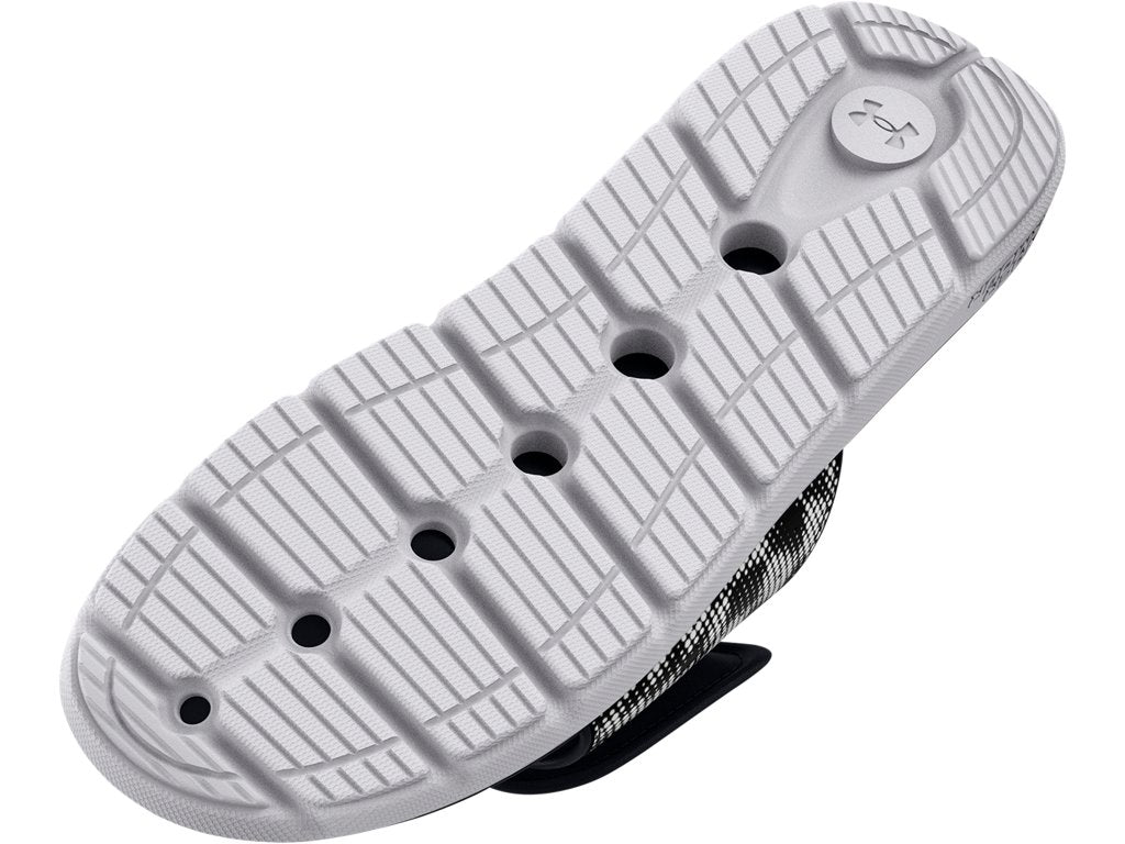 Under Armour Mens UA Ignite Pro Graphic Strap Slides Footwear - Comfortable Foam Footbed