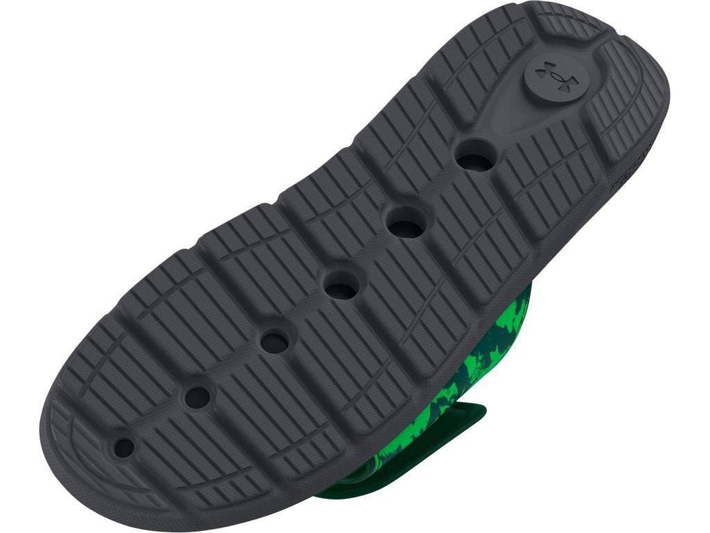 Under Armour Mens UA Ignite Pro Graphic Strap Slides Footwear - Comfortable Foam Footbed