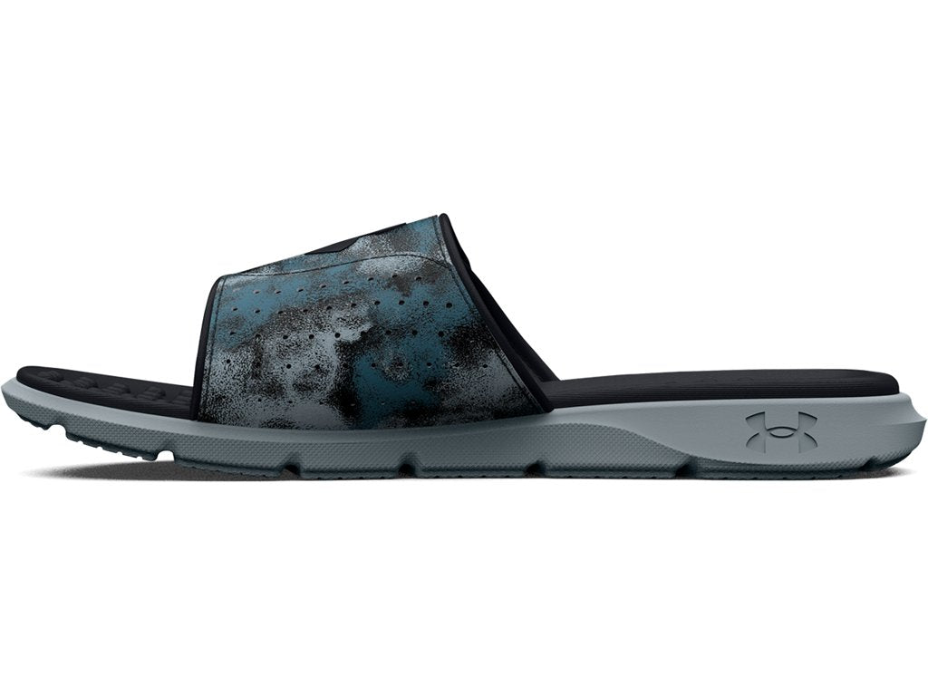 Under Armour Mens UA Ignite Pro Graphic Strap Slides Footwear - Comfortable Foam Footbed