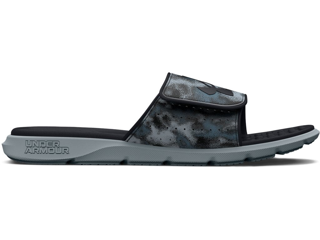 Under Armour Mens UA Ignite Pro Graphic Strap Slides Footwear - Comfortable Foam Footbed