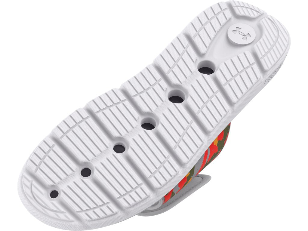 Under Armour Mens UA Ignite Pro Graphic Strap Slides Footwear - Comfortable Foam Footbed