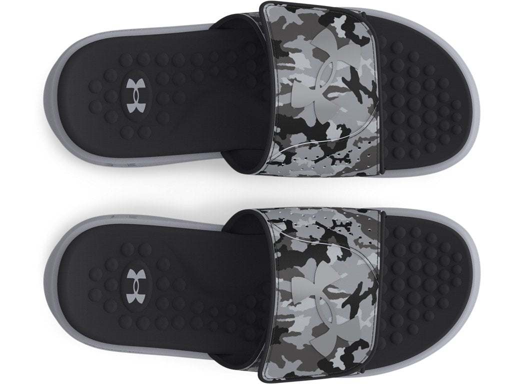 Under Armour Boys Ignite Pro Graphic Strap Slides - Textured Foam Footbed