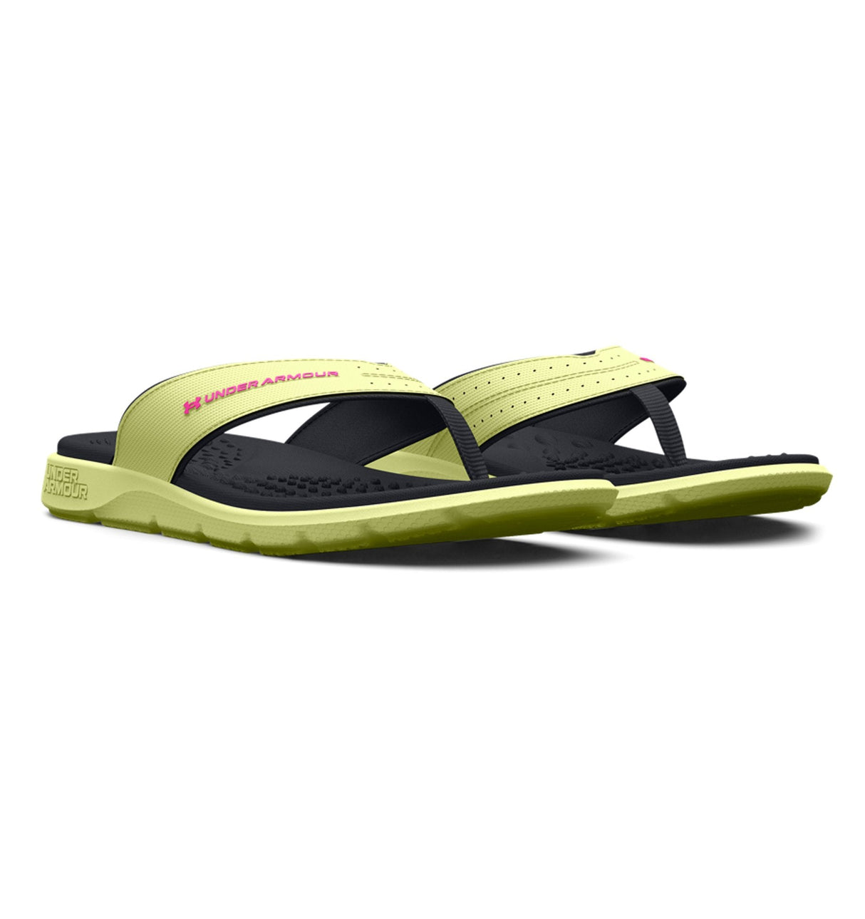 Under Armour Girls Ignite Pro Marbella Slides Footwear - Memory Foam Comfort