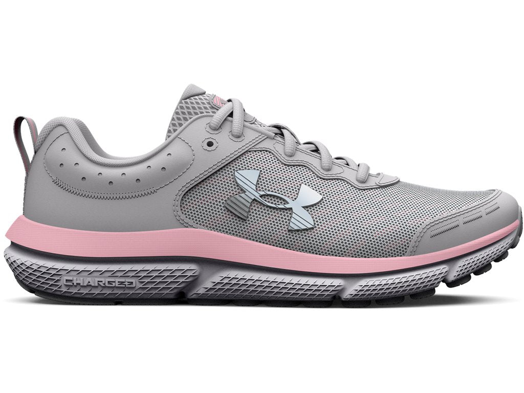 Under Armour Girls Grade School UA Assert 10 Wide Running Shoes - Lightweight and Cushioned