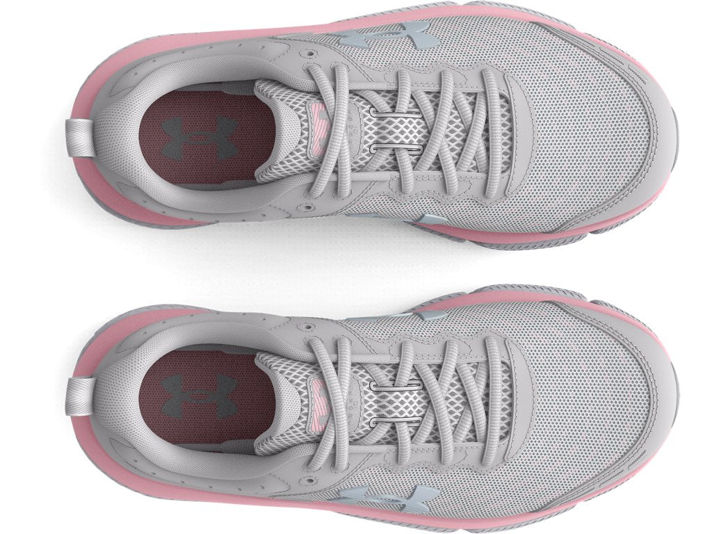 Under Armour Girls Grade School UA Assert 10 Wide Running Shoes - Lightweight and Cushioned