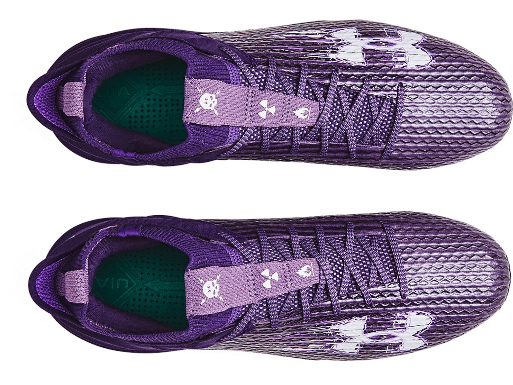 Under Armour Mens Blur Smoke 2.0 MC Football Cleats Footwear - Track Spike-Inspired Traction