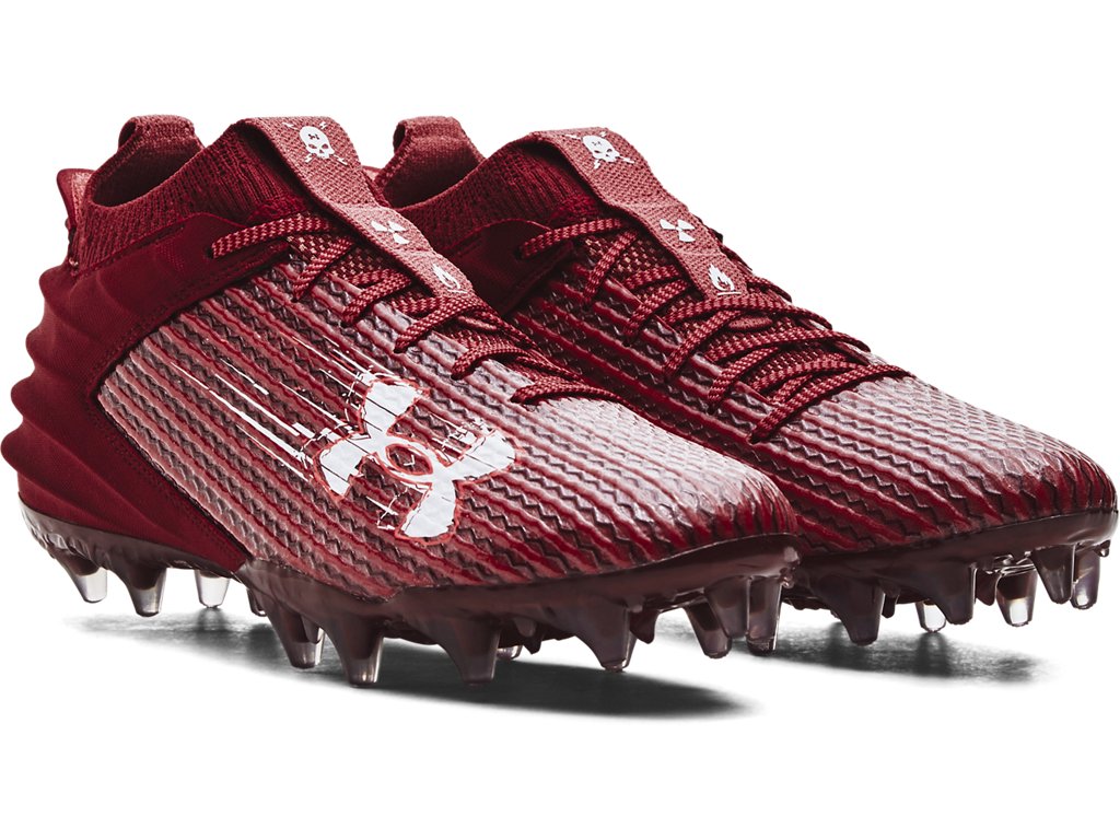 Under Armour Mens Blur Smoke 2.0 MC Football Cleats Footwear - Track Spike-Inspired Traction