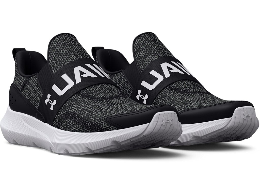 Under Armour Boys Pre-School UA Surge 3 Slip Running Shoes - Lightweight Breathable Design