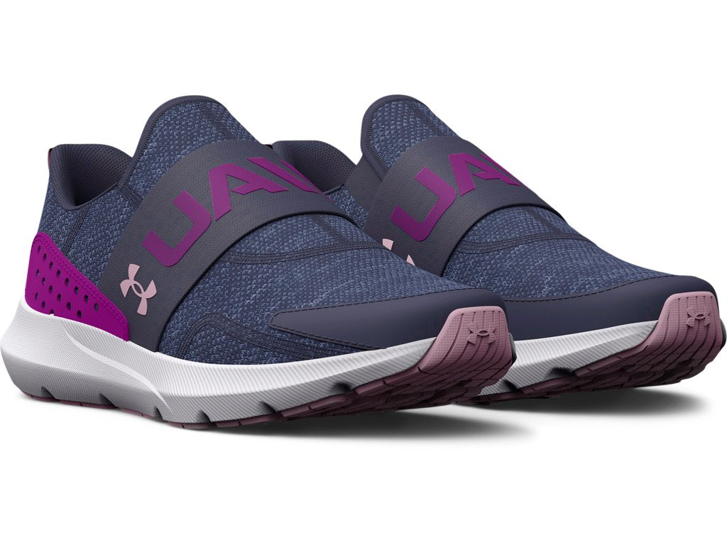 Under Armour Girls Surge 3 Slip Running Shoes - Enhanced Cushioning