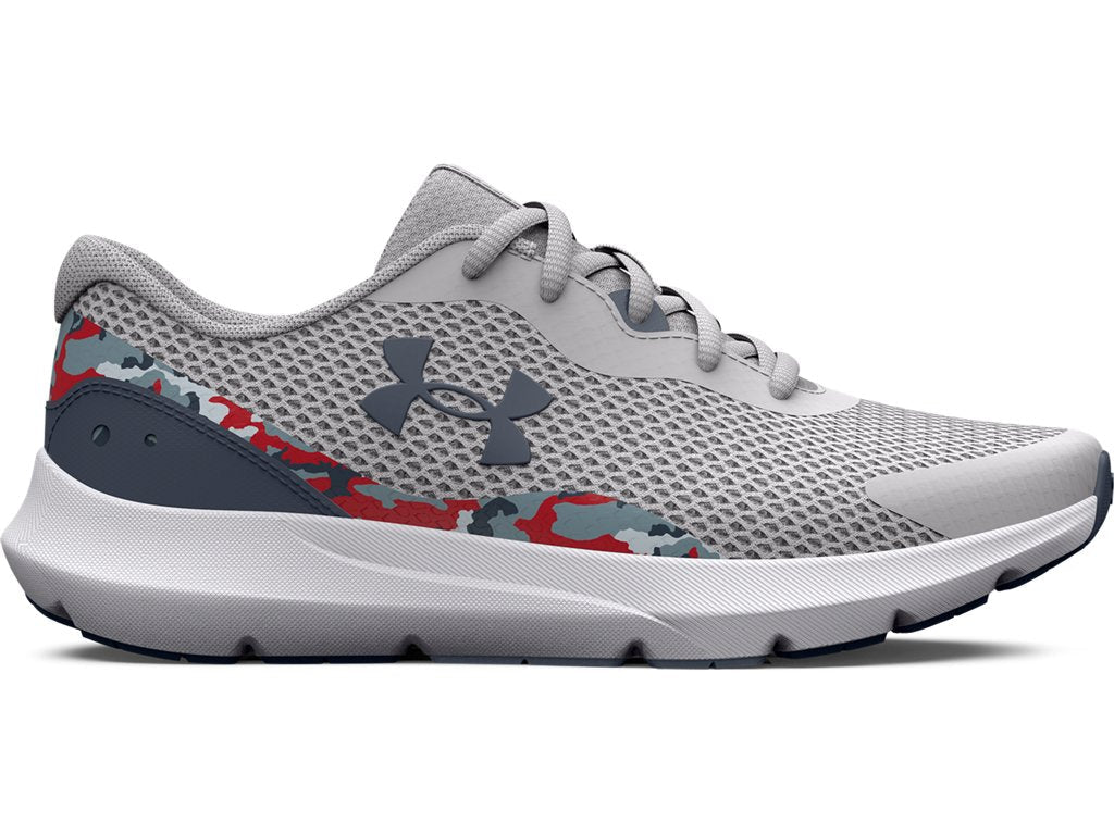 Under Armour Boys Grade School Surge 3 Printed Running Shoes - Enhanced Cushioning