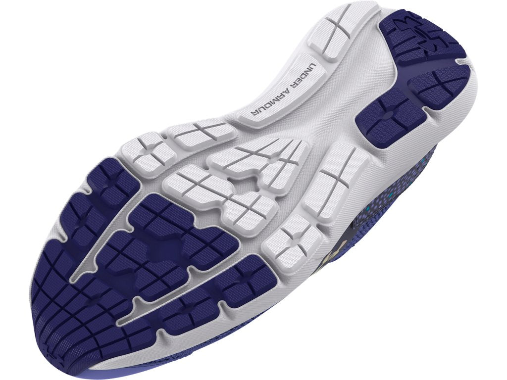 Under Armour Girls Grade School UA Surge 3 Slip Printed Running Shoes - Cushioned EVA Midsole