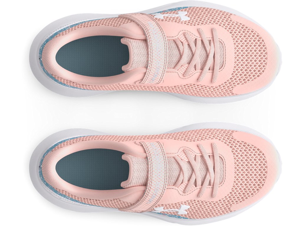 Under Armour Girls Pre-School UA Surge 3 AC Printed Running Shoes - Lightweight and Breathable