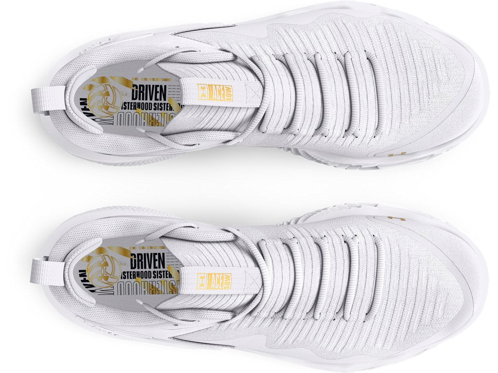Under Armour Women's UA Ace Low Volleyball Shoes - Breathable IntelliKnit Upper