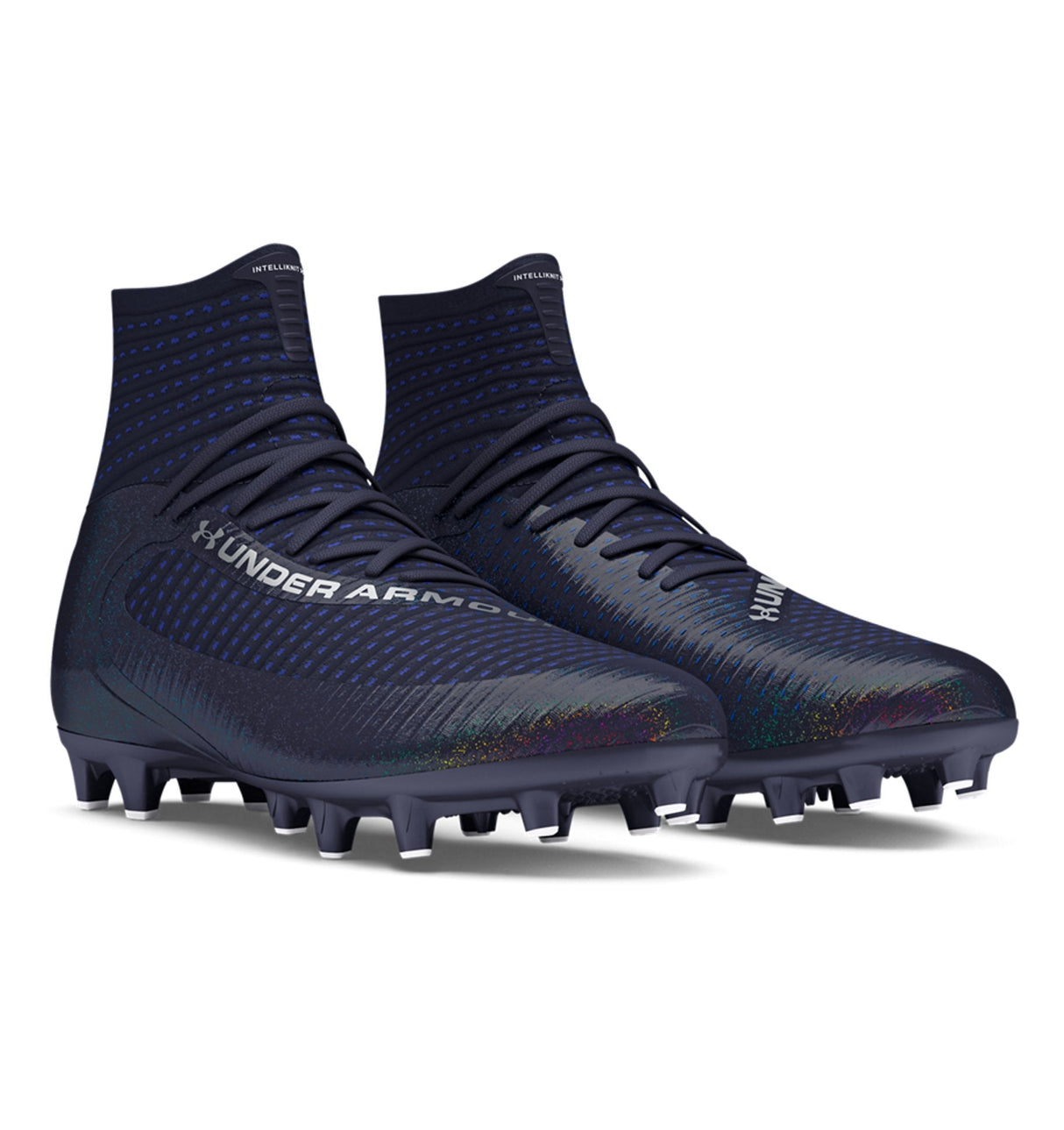 Under Armour Mens Highlight 2 MC Knit Football Cleats - High-Rebound SuperFoam Insole