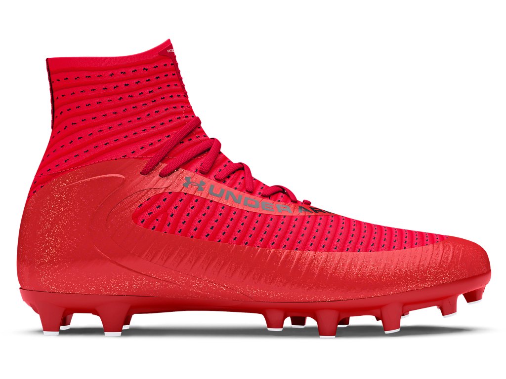 Under Armour Mens Highlight 2 MC Knit Football Cleats - High-Rebound SuperFoam Insole